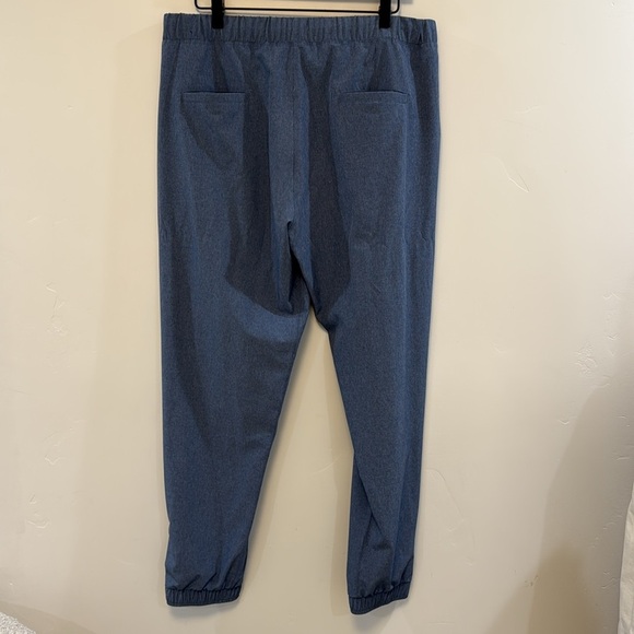 ALBION Light Blue Chambray Jetsetters Jogger Pants
Ankle Zippers Size XL - Picture 9 of 10